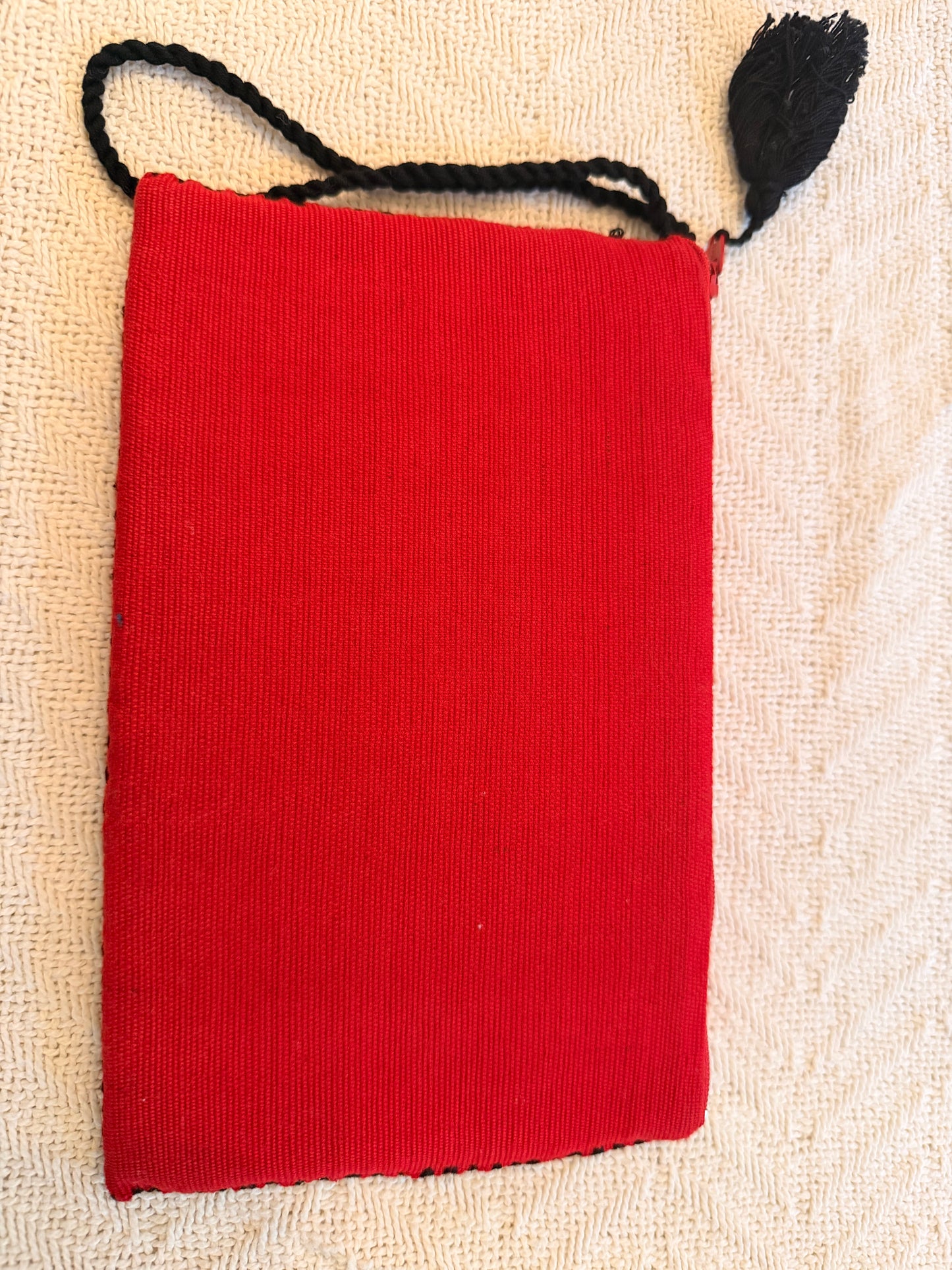 Handwoven Makeup Bag  – Authentic Mexican Waist Loom Artisan Accessory