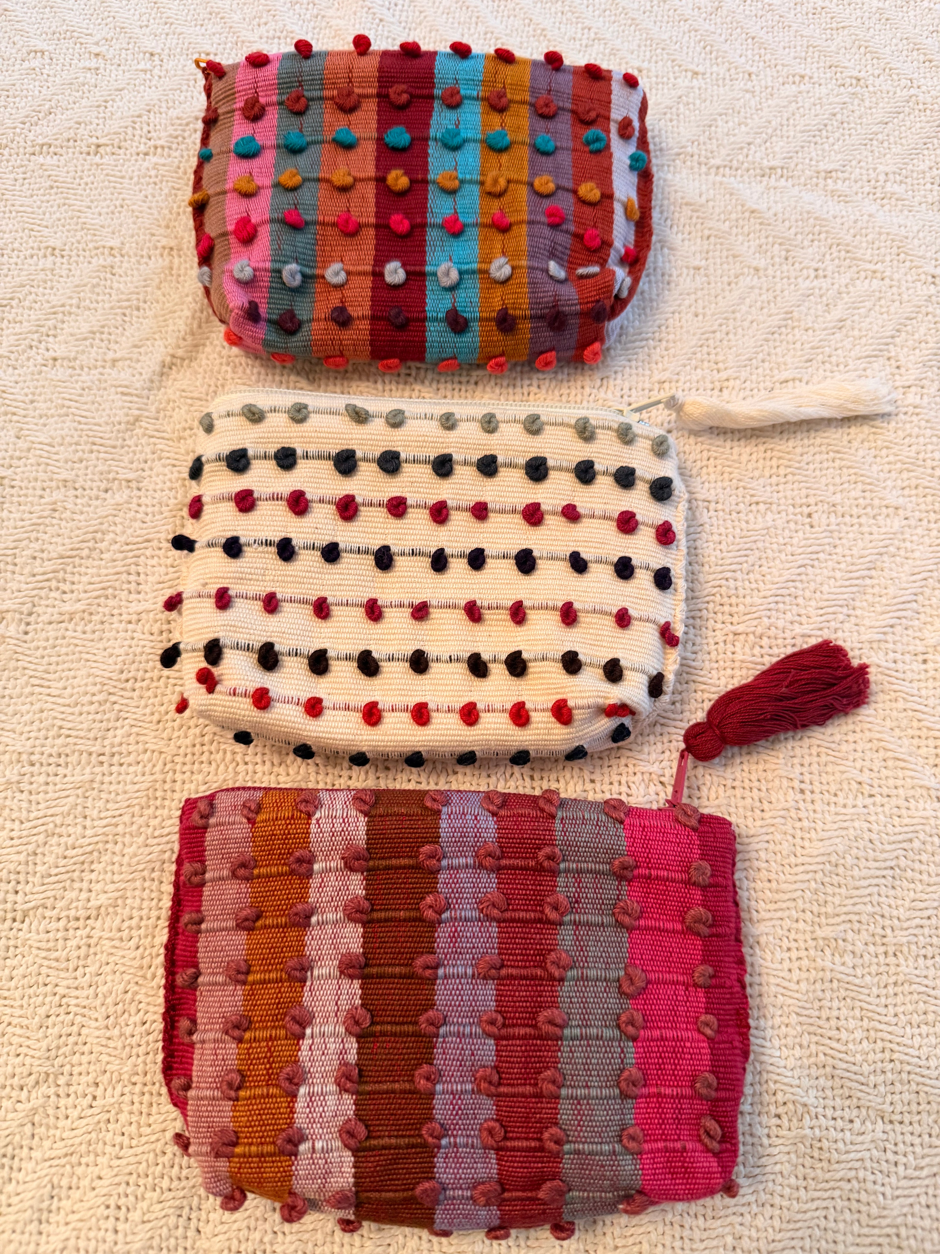 Handwoven Coin Purse – Authentic Mexican Waist Loom Artisan Accessory