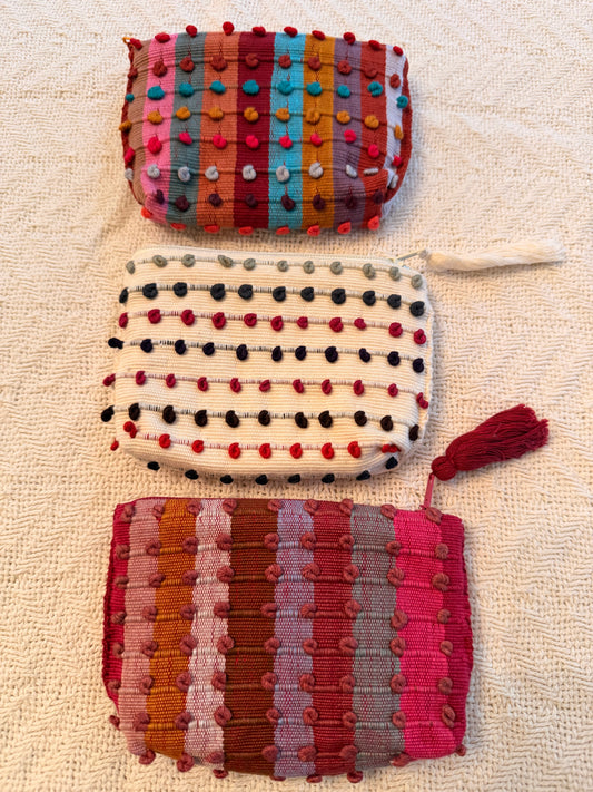 Handwoven Coin Purse – Authentic Mexican Waist Loom Artisan Accessory