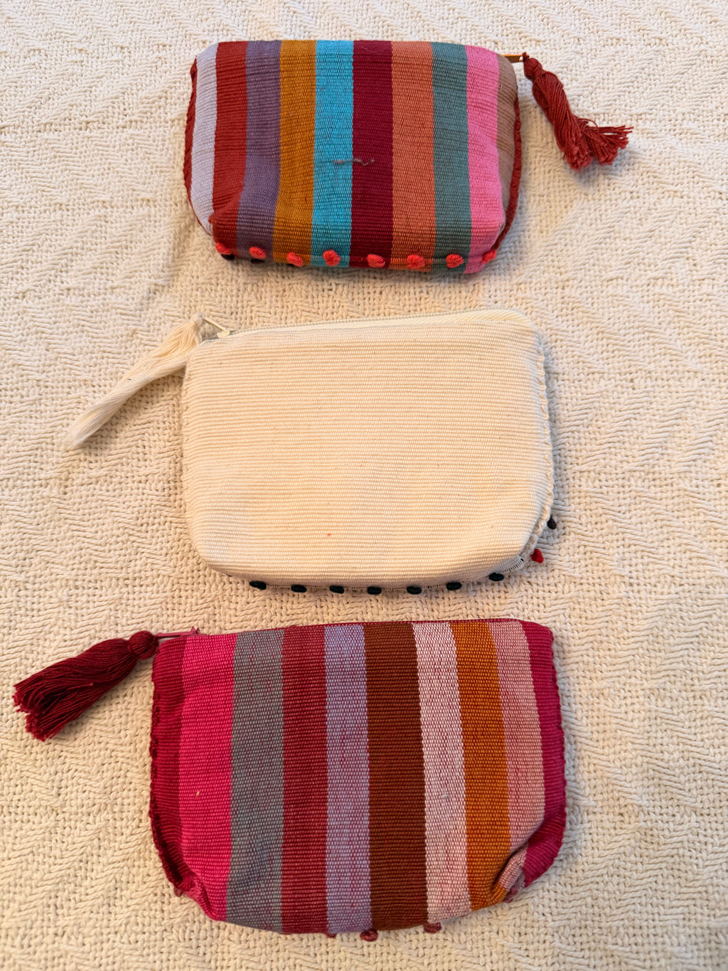 Handwoven Coin Purse – Authentic Mexican Waist Loom Artisan Accessory