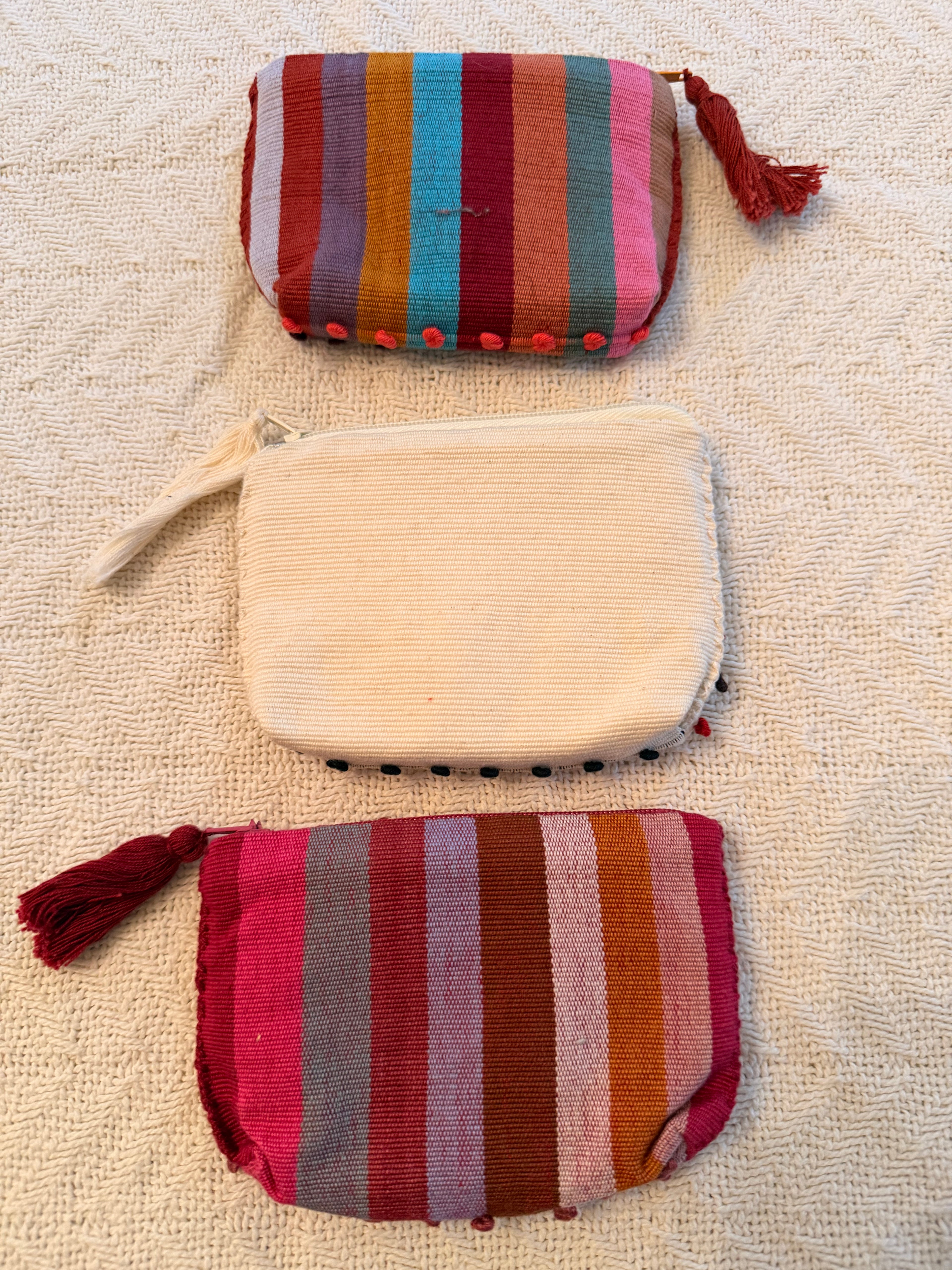 Handwoven Coin Purse – Authentic Mexican Waist Loom Artisan Accessory