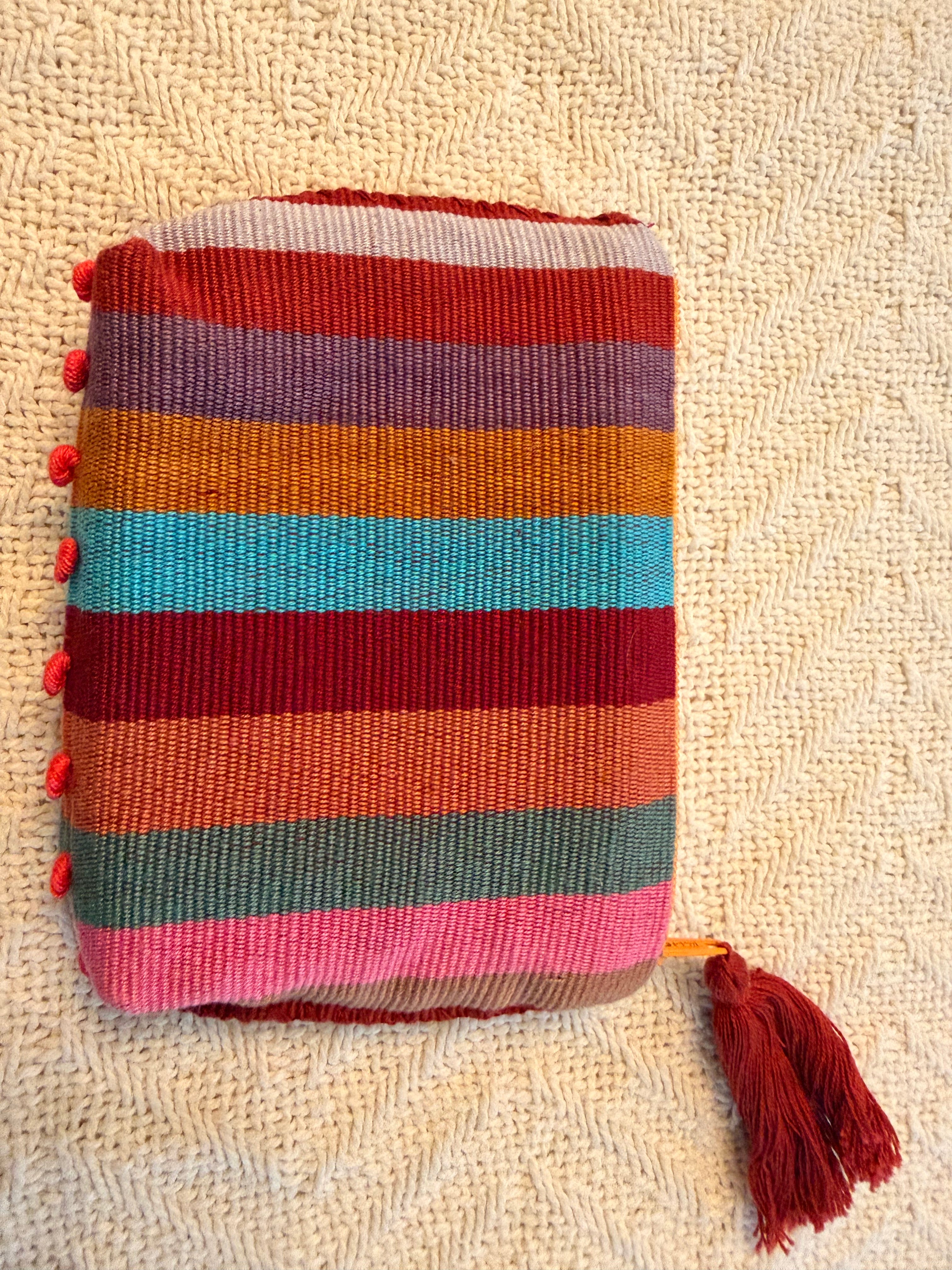 Handwoven Coin Purse – Authentic Mexican Waist Loom Artisan Accessory